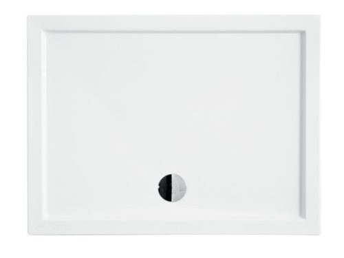 Cadita de dus acrilica asimetrica OSKAR100 100x80x5,5 cm