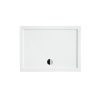 OSKAR12090 Cadita de dus acrilica patrata Oskar 120x90x5,5 cm, design joasa