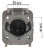 Kit cilindru și piston pentru mașină de tuns iarba pe benzină PM-KS-600T-CT