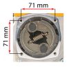 Motor pentru motocoasa pe benzina PM-KS-600T-SI