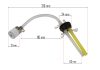 Țevi de combustibil cu filtru pentru mașina de tuns iarba pe benzină PM-KS-600T-WP