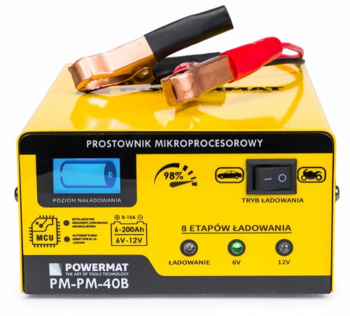 incarcator de baterii cu microprocesor 6/12V PM-PM-40B