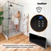 Mobilier complet de baie Vario Trim 80 antracit-alb
