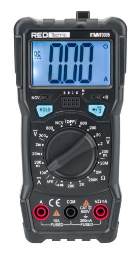 Multimetru digital RED TECHNIC RTMMT0005 600V