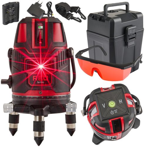 Nivelare laser în cruce 360 RED RTPLK0037