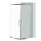 Cabina de dus curbata Spirit Clear 80x80x180 cm fara cadita de dus