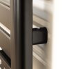 Radiator electric pentru prosoape 500W negru