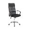 Scaun rotativ ergonomic de birou Fit, negru
