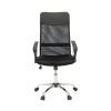 Scaun rotativ ergonomic de birou Fit, negru
