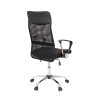 Scaun rotativ ergonomic de birou Fit, negru