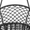 Scaun suspendat Cardenas negru