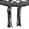 Scaun suspendat Cardenas negru