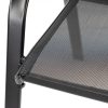 Set mobilier de gradina Lorca 4-1 negru