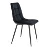 Scaun de masa Middelfart negru