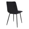 Scaun de masa Middelfart negru
