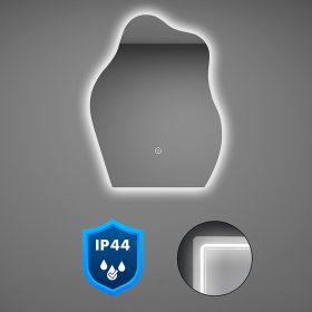 Oglindă Wave 60 cu iluminare led