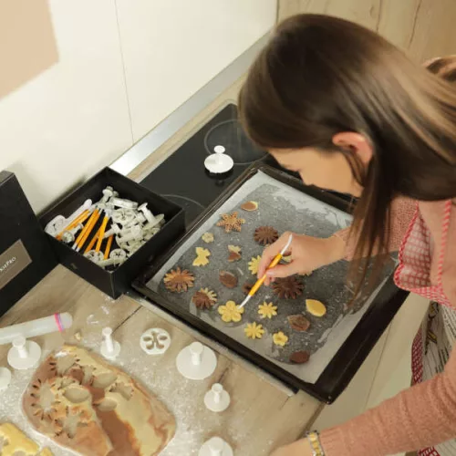 CookiePro Set de tăietori de prăjituri cu 47 de piese