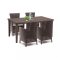 Set mobilier de gradina Futurowa 4-1 maro