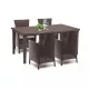 Set mobilier de gradina Futurowa 4-1 maro