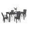 Set mobilier de gradina Futorini 4-1, grafit