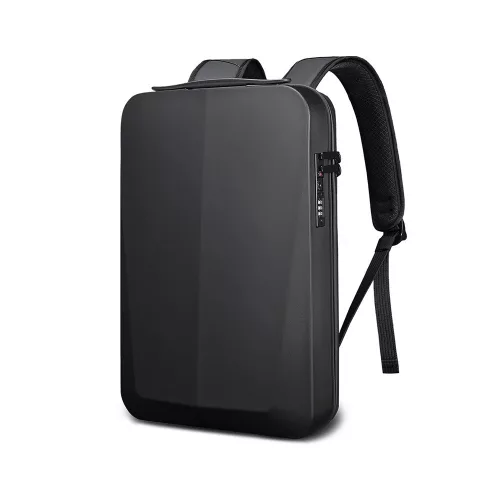 Rucsac laptop Axen cu USB intarit, negru