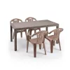 Leano 4+1 set de mobilier de grădină