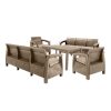 Set de mobilier de gradina Corfu Love Max Duo cu masa Melody