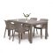 Set mobilier de gradina Evody 4-1 cappuccino