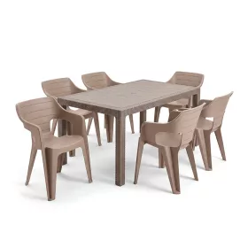 Set de mobilier de grădină Demi 6+1