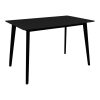 Masa de dining Vojens 120x70 cm neagra