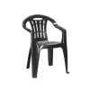 Scaun de gradina Mallorca din plastic, culoare grafit