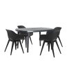 Set mobilier de gradina Vira 4-1, grafit
