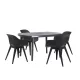 Set mobilier de gradina Vira 4-1, grafit