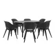 Set mobilier de gradina Vira 6-1, grafit