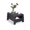 Set de mobilier de gradina Corfu Love duo in culoarea grafit
