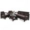 Set de mobilier de gradina Corfu Love duo, maro