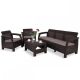 Set de mobilier de gradina Corfu Love duo, maro