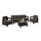 Set mobilier de gradina Corfu set II max maro