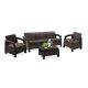 Set mobilier de gradina Corfu set II max maro