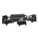 Set de mobilier de gradina Corfu set II max grafit
