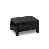 Set de mobilier de gradina Corfu Weekend Set, culoare grafit, cu perne gri deschis
