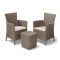 Set mobilier de gradina Iowa Balcon cu masa Luzon cappuccino