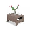 Set mobilier de gradina Corfu max set, culoare cappuccino, cu perna nisip