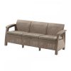 Set de mobilier de gradina Corfu Love duo in culoarea cappuccino