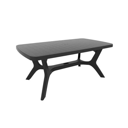 Masa de gradina din plastic Baltimore, grafit