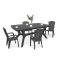 Set mobilier de gradina Baltorini 4-1, grafit