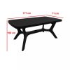 Set mobilier de gradina Baltorini 4-1, grafit