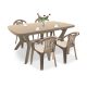 Set de mobilier de gradina Balorca 4-1 in culoarea cappuccino