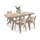 Set mobilier de gradina Juliemore 4-1, culoare cappuccino