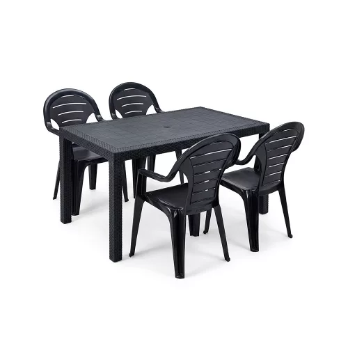 Nolia 4+1 set de mobilier de grădină